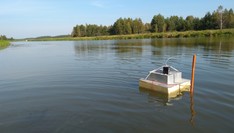 fotografia stanowiska badawczego nr 2 - Zbiornik Maziarnia